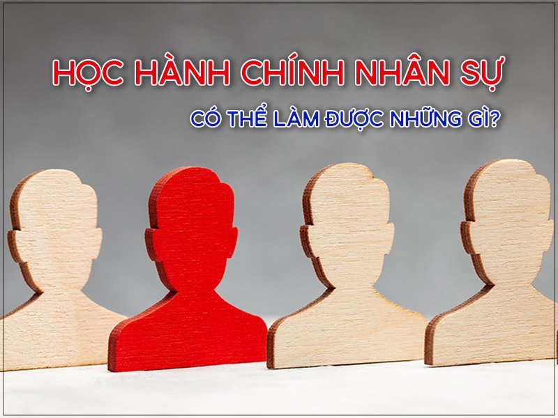 Học hành chính nhân sự có thể làm được những gì