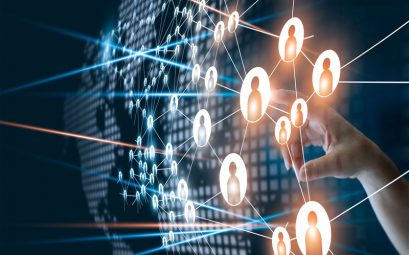 hand touching network connecting human dots icon business project management min 800 x 600