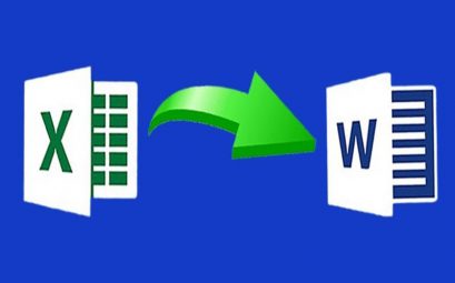 Cách sao chép dữ liệu từ Excel sang Word thần tốc