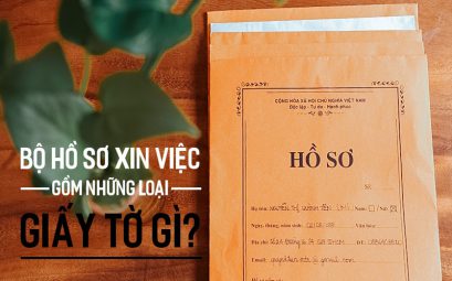 Hồ sơ xin việc gồm những gì?