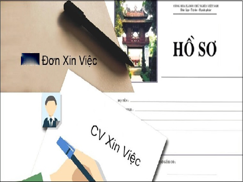 Những giấy tờ cần có trong hô sơ xin việc