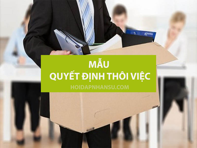 quyết định thoi việc